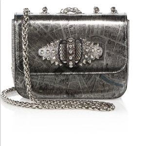 Christian Louboutin Crossbody Bag metallic Small